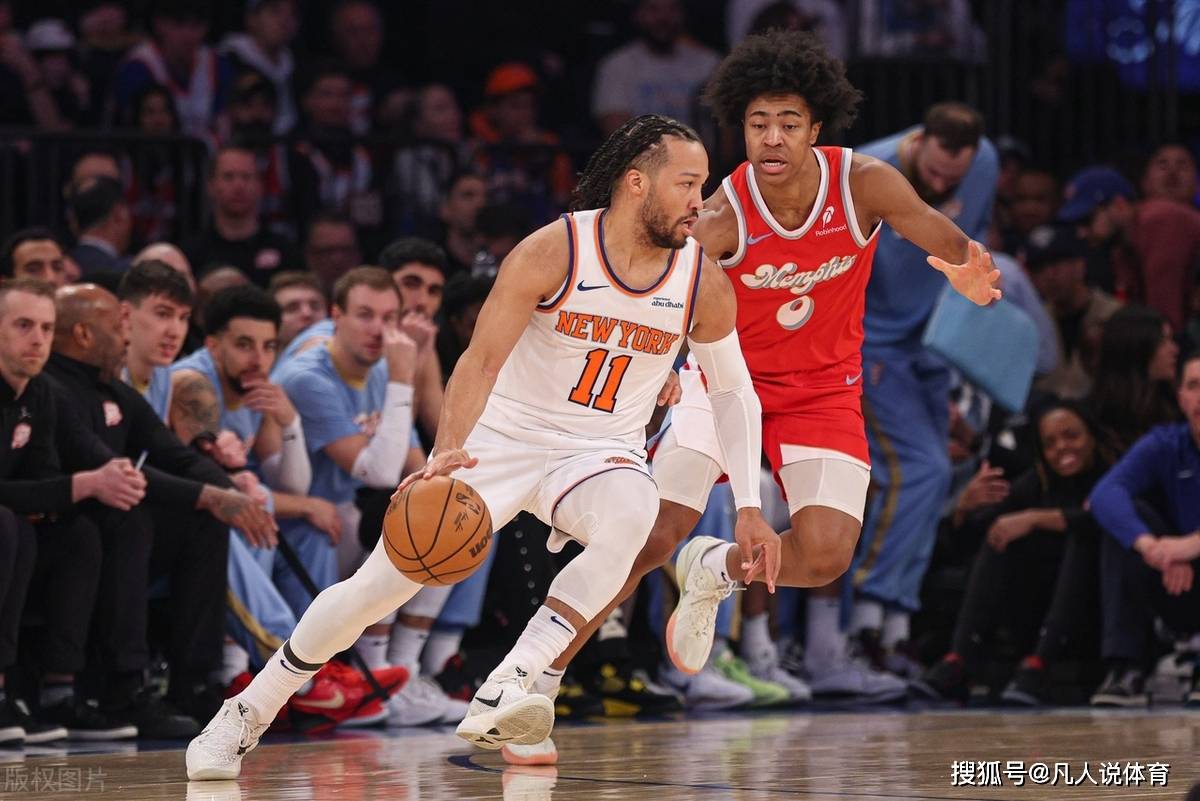 灰熊轻取公牛，布伦森高光表现